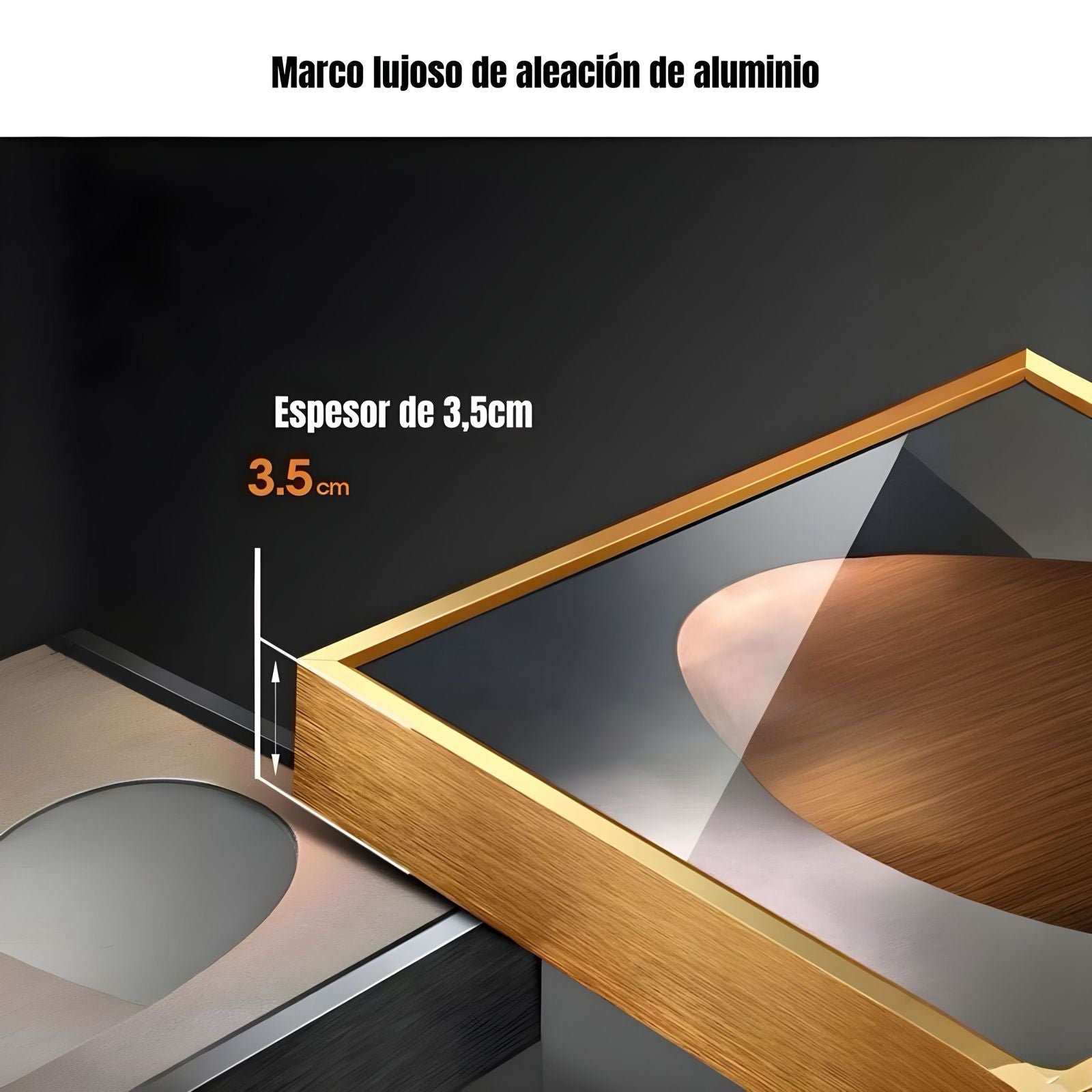 Set De 2 Cuadros Decorativos Marcos de Aluminio By LuBabycas