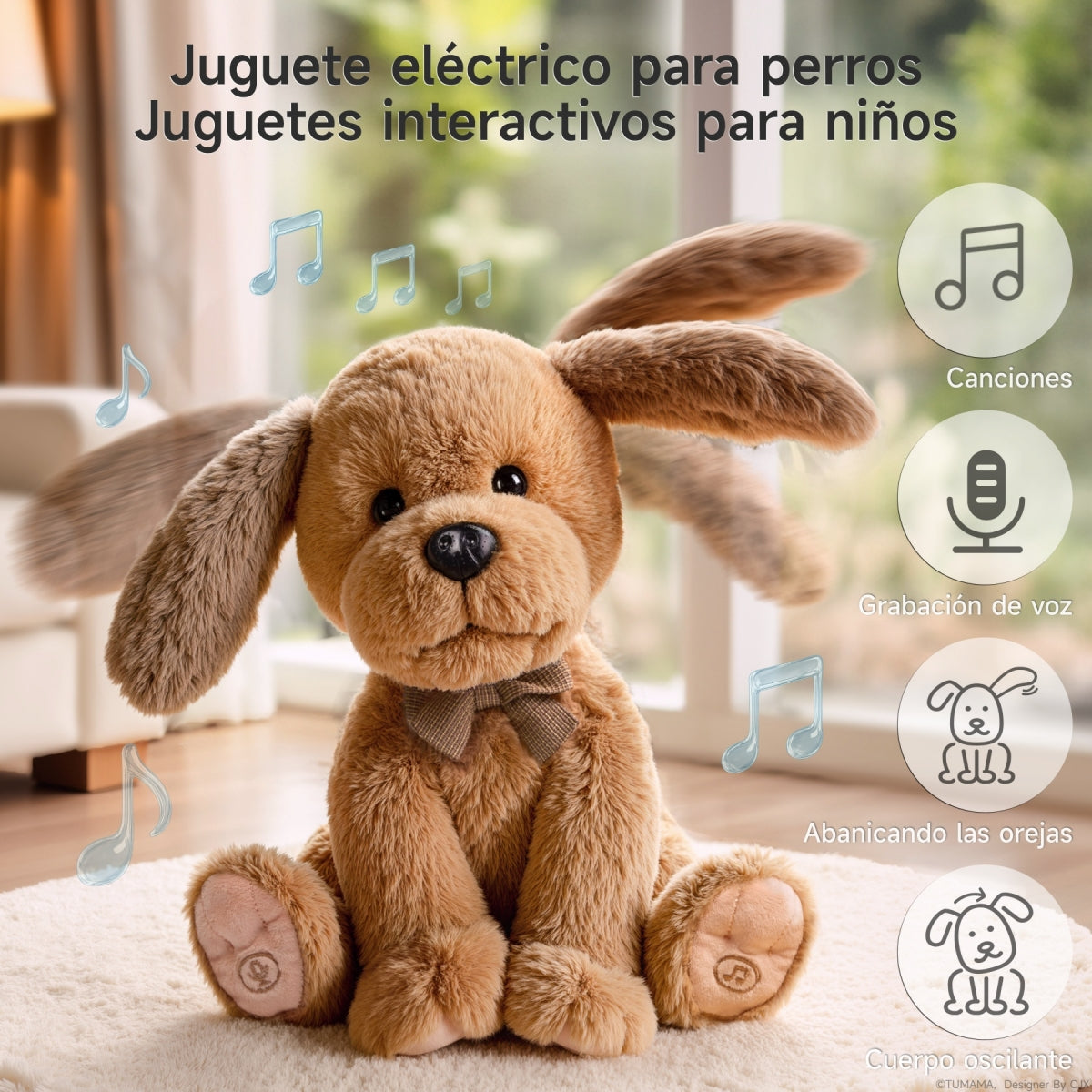 Juguete Eléctrico Musical Grabación Baila TM386 LuBabycas