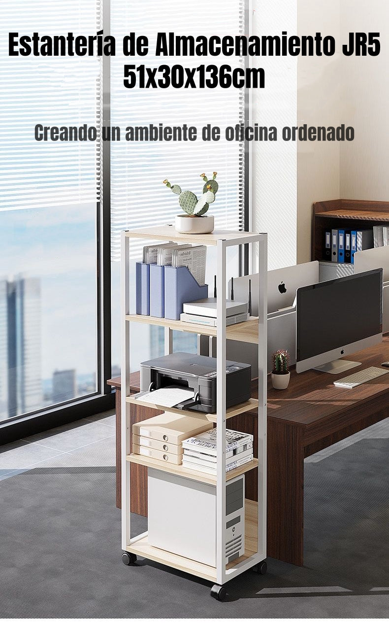 Estantes Repisas De 5 Niveles Movible 51x30x136cm JR5