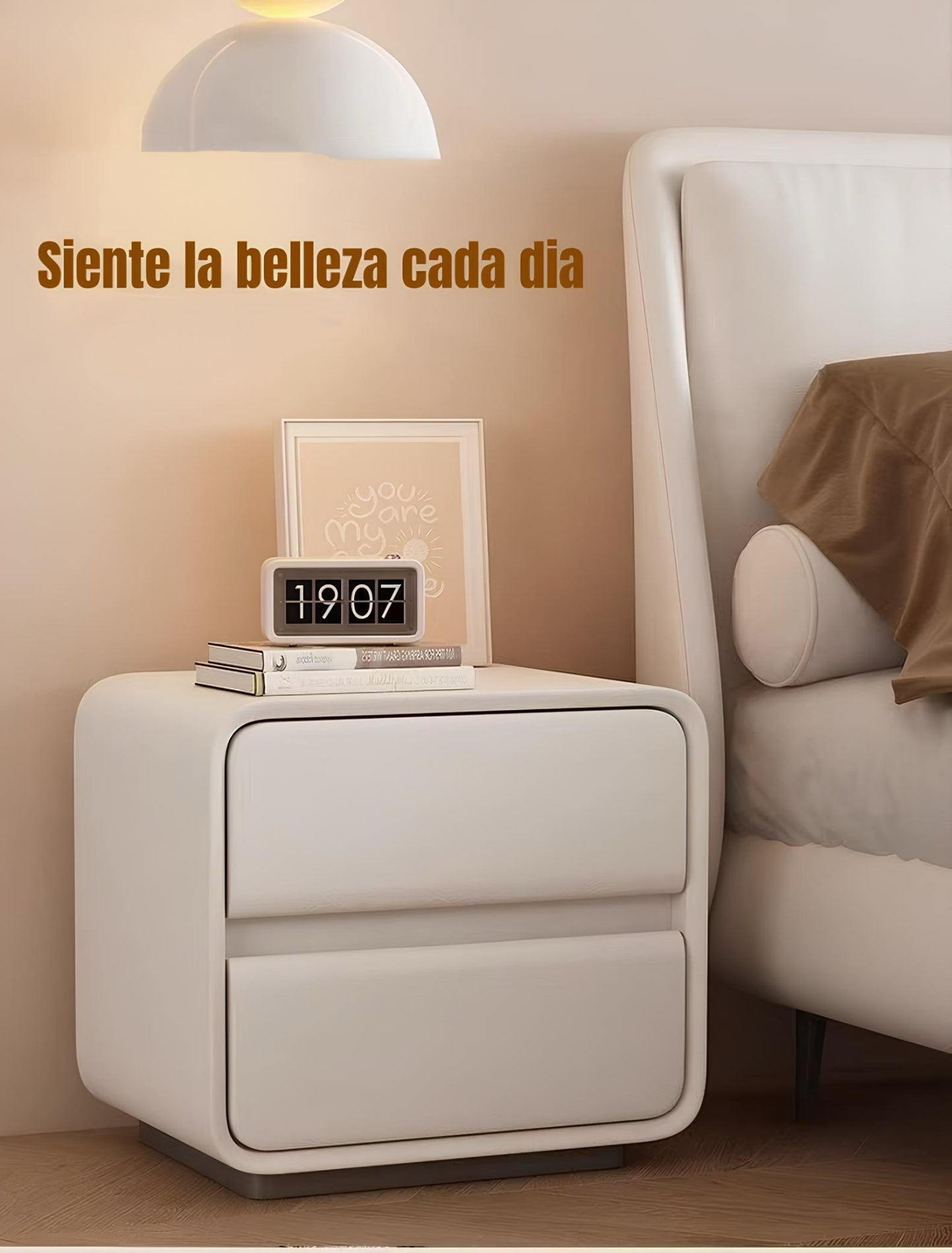 Velador Armado Cuero Sintético Manilla Invisible Model 4