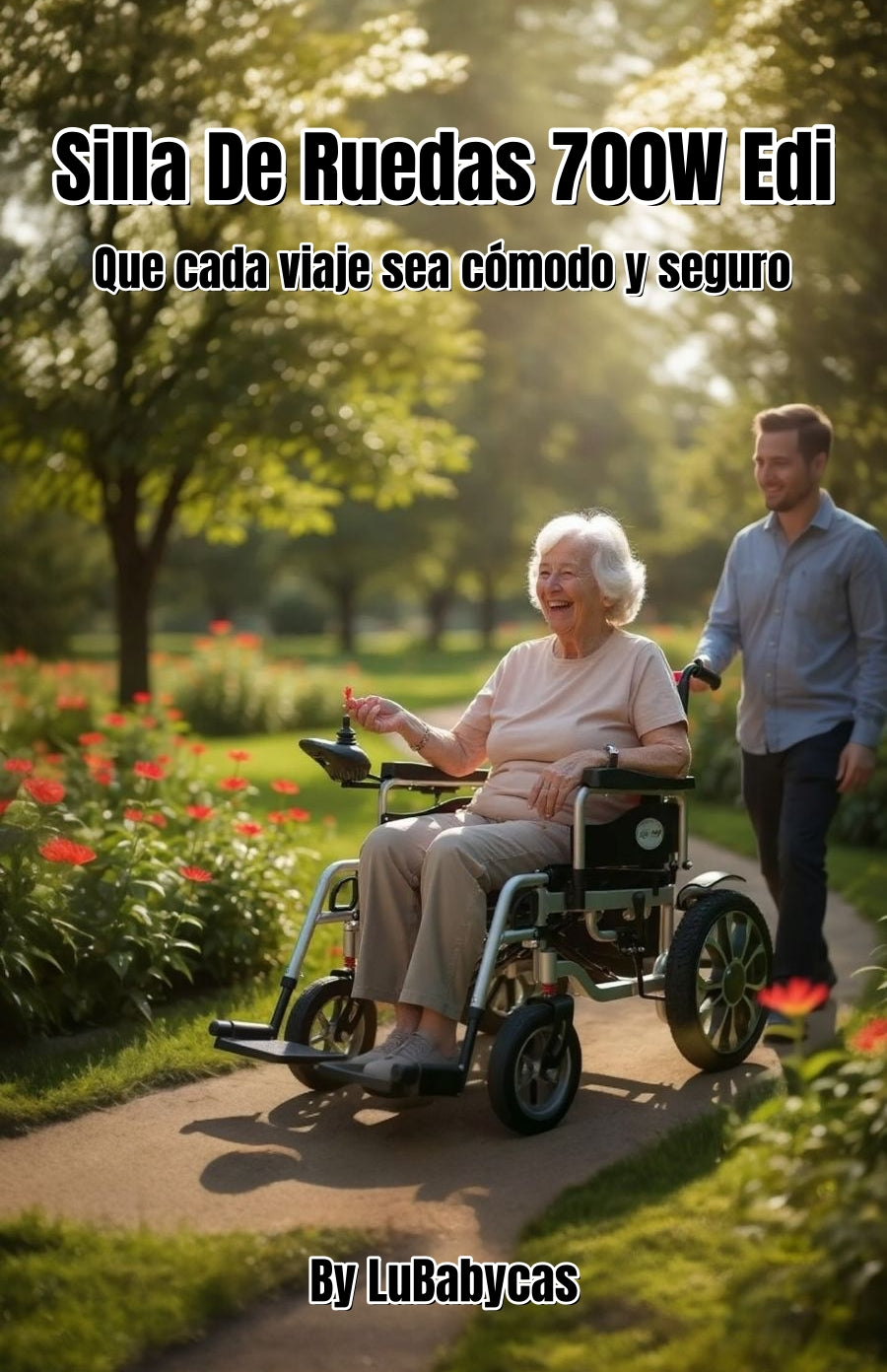 Silla De Ruedas Eléctrica Plegable 700W 18KM Edi LuBabycas