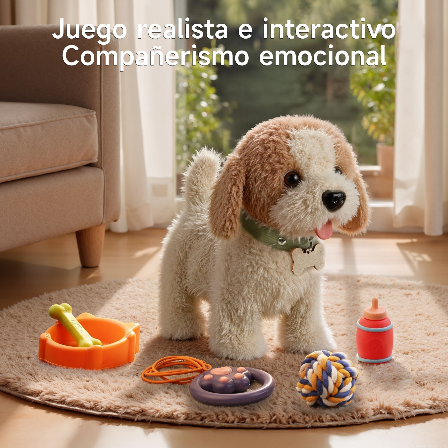 Perro de Peluche Juego De Juguetes Musical TM381 LuBabycas