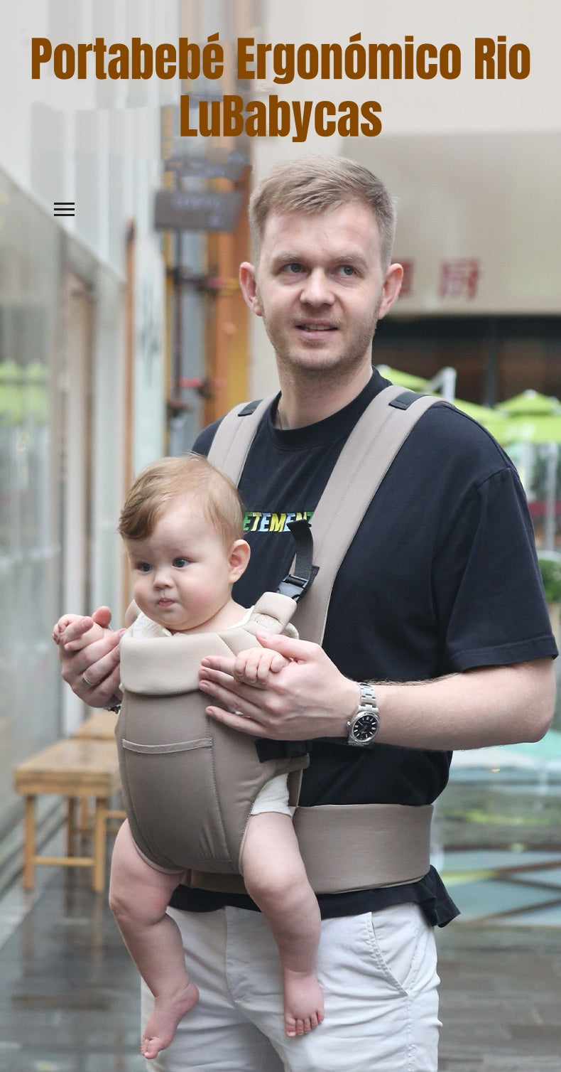 Portabebé Ergonómico Rio By LuBabycas