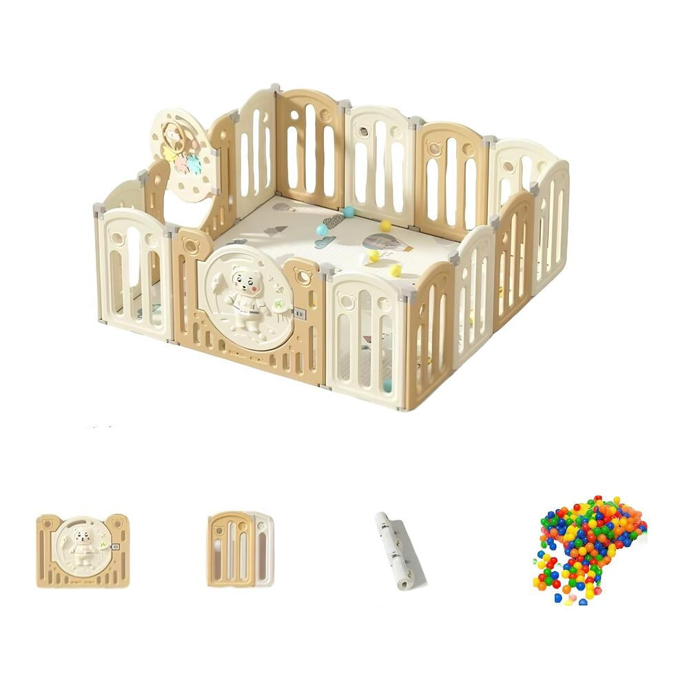 Corral Honor Con Alfombra Y Pelotas LuBabycas