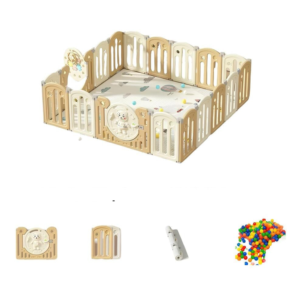 Corral Honor Con Alfombra Y Pelotas LuBabycas