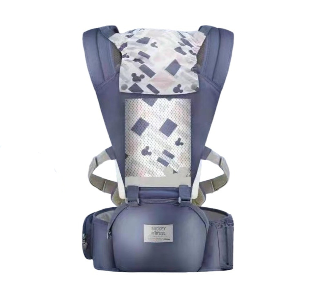 Portabebé Ergonomico 6 En 1 Azul By Lubabycas