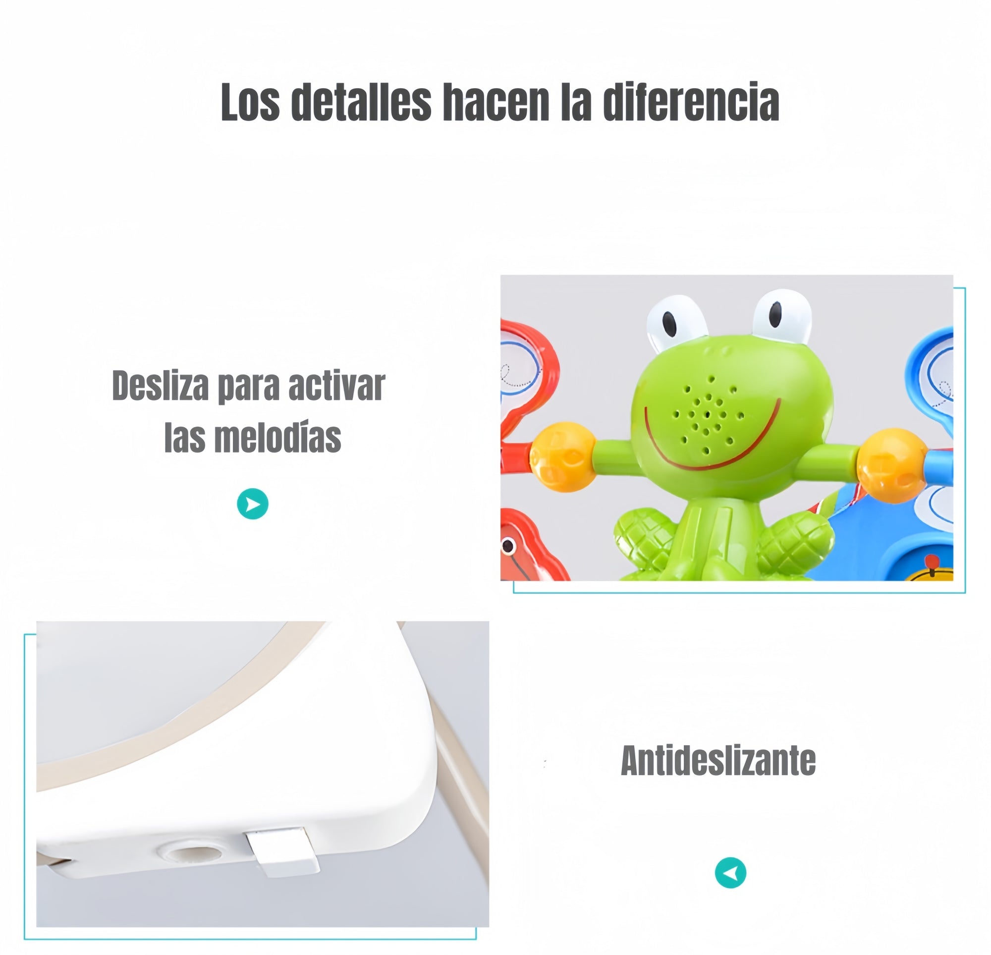 Silla Nido Mecedora Con Vibración y Melodía Azul LuBabycas