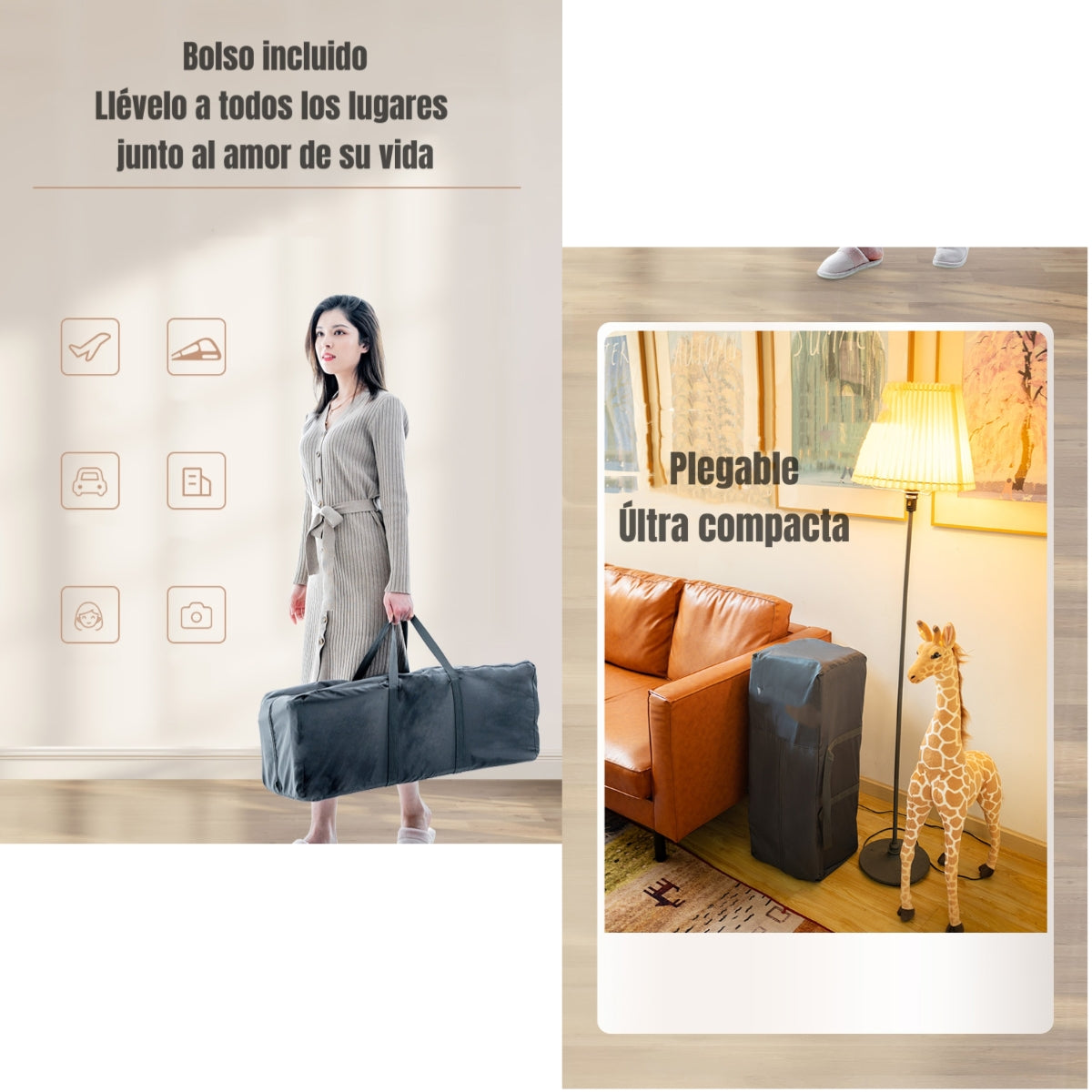 Cuna Colecho Corral 4 En 1 Vricale LuBabycas