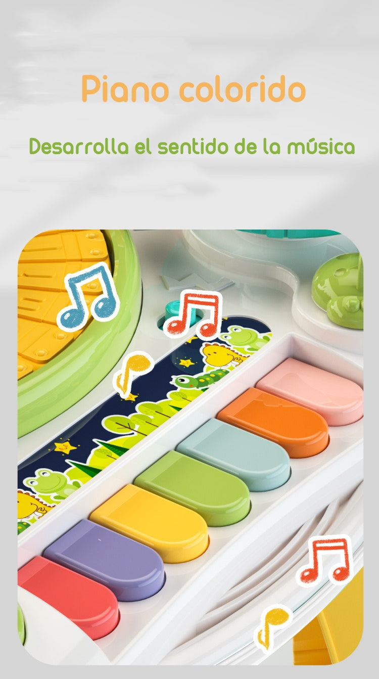 Juguete Mesa De Actividades Musical Lubabycas Verde
