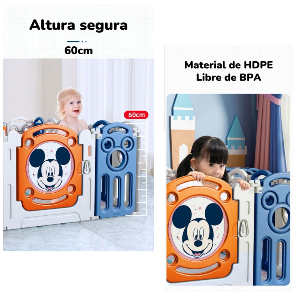 Corral Diverti-Go Con Alfombra y Pelotitas Lubabycas