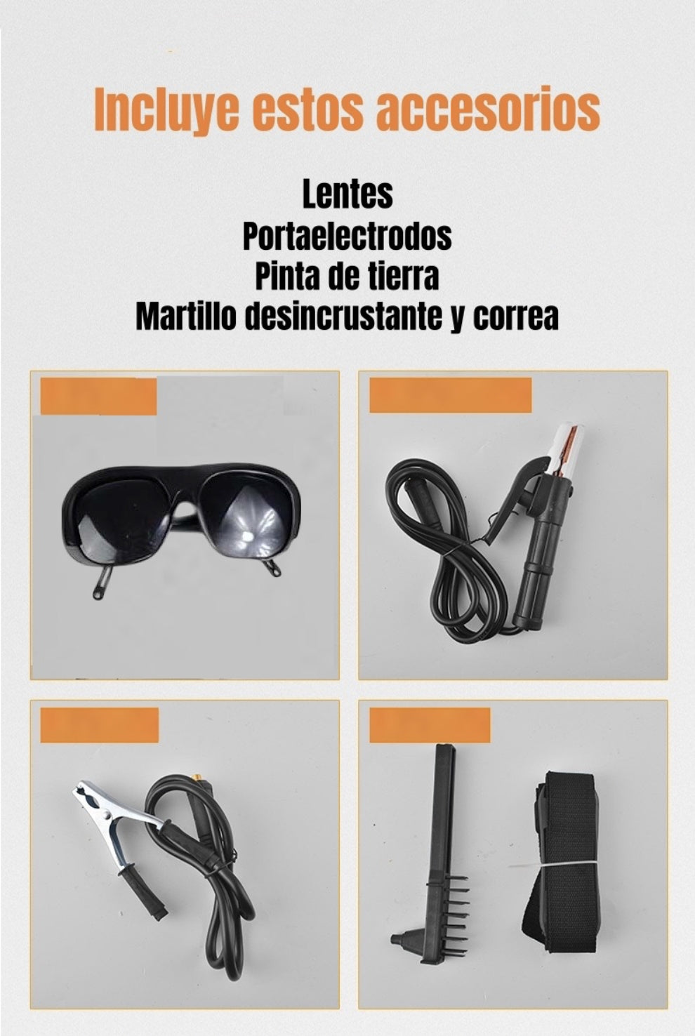 Soldadora Inverter 120A 220V Con Accesorios H01