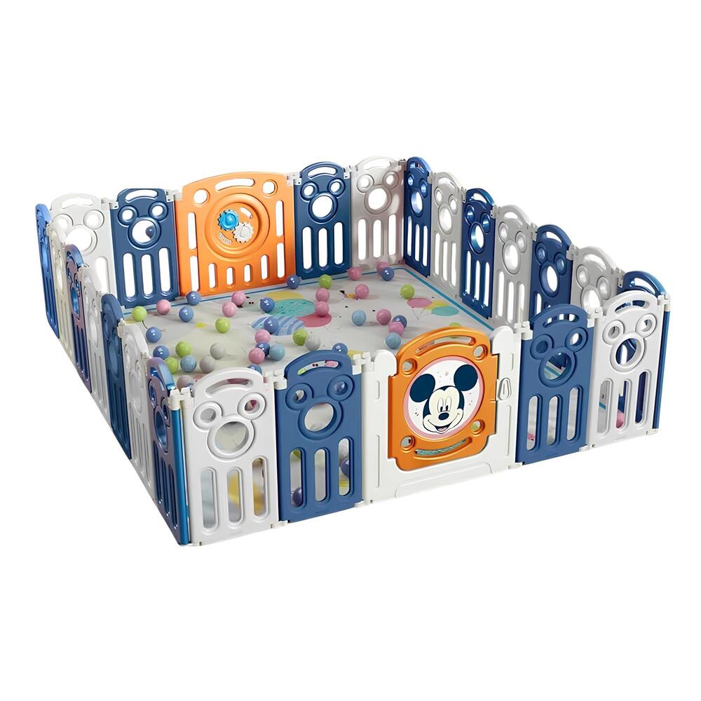 Corral Diverti-Go Con Alfombra y Pelotitas Lubabycas