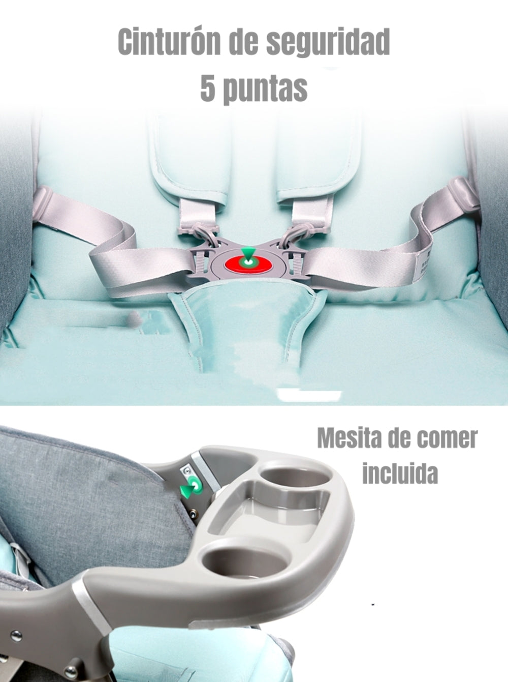 Coche De Paseo Reversible Rubik LuBabycas