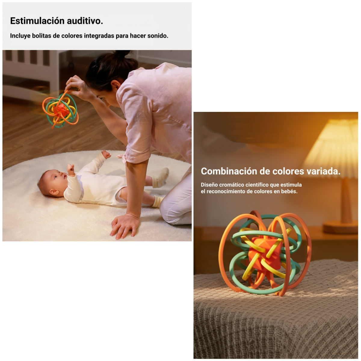 Juguete Estimulación Mordedor Sensorial TM113 LuBabycas