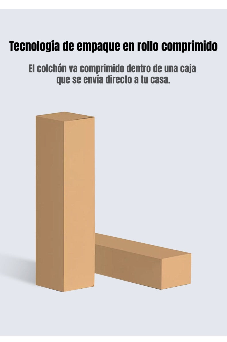 Colchón 2 Plazas Comprimido Land Pocket 150x200x30cm