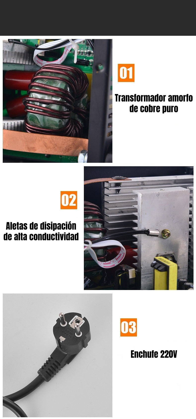 Soldadora Inverter 120A 220V Con Accesorios H01