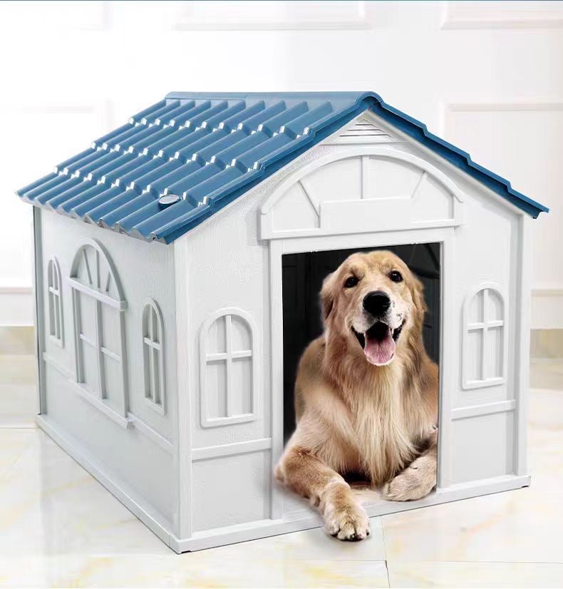 Casa De Perro Mascota Exterior Grande 98cm Roja By LuBabycas