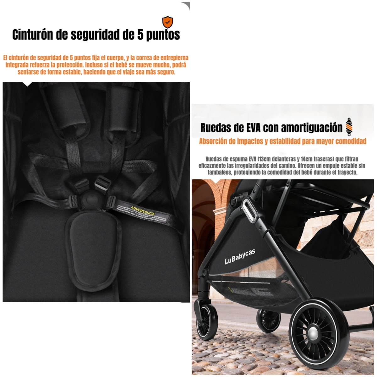Coche De Paseo Aluminio 0-3 Años Find LuBabycas