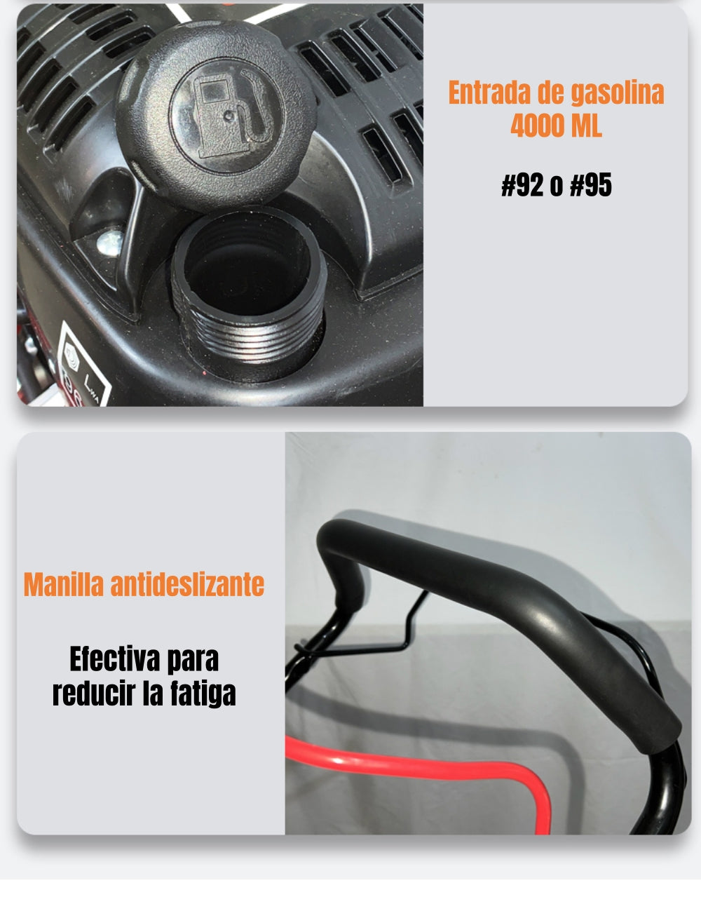 Cortadora De Pasto A Gasolina 16" 6HP 41cm 139cc F04