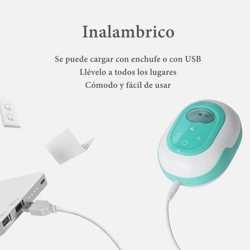 Extractor De Leche Eléctrico 9 Niveles Inalambrico Lubabycas