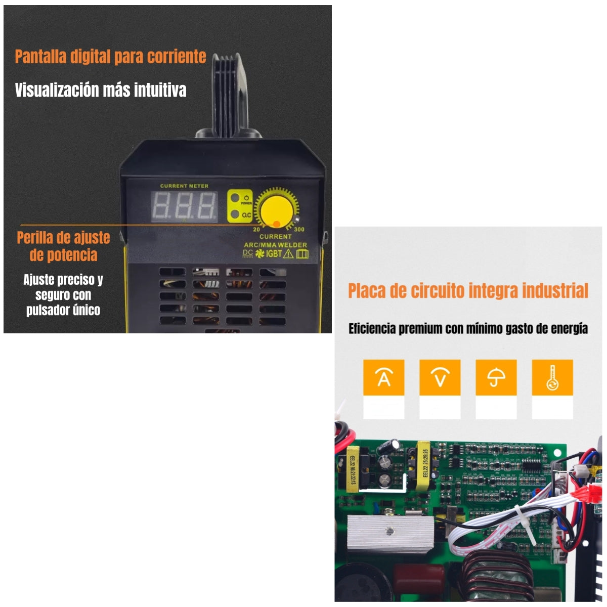 Soldadora Inverter 120A 220V Con Accesorios H01