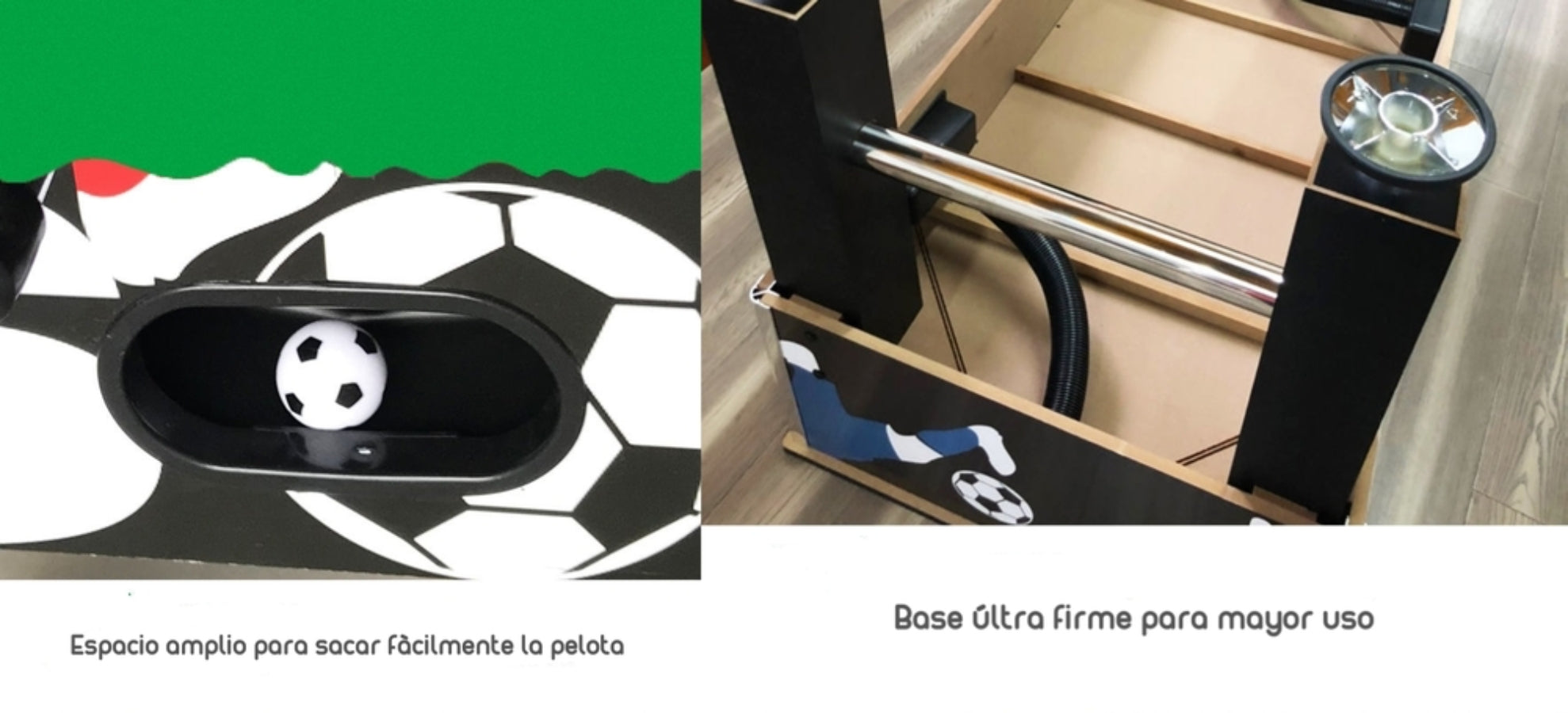 Taca Taca De Fútbol Madera 140*76cm Premium By Lubabycas