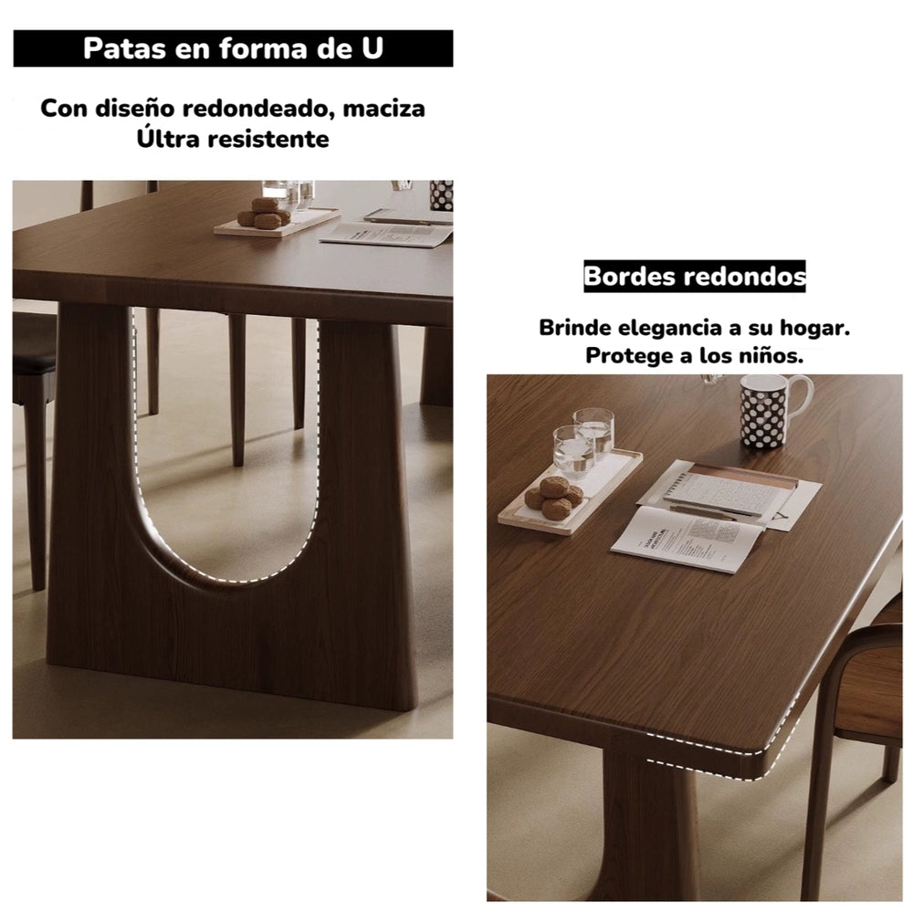 Comedor De Madera North 160/180cm By LuBabycas