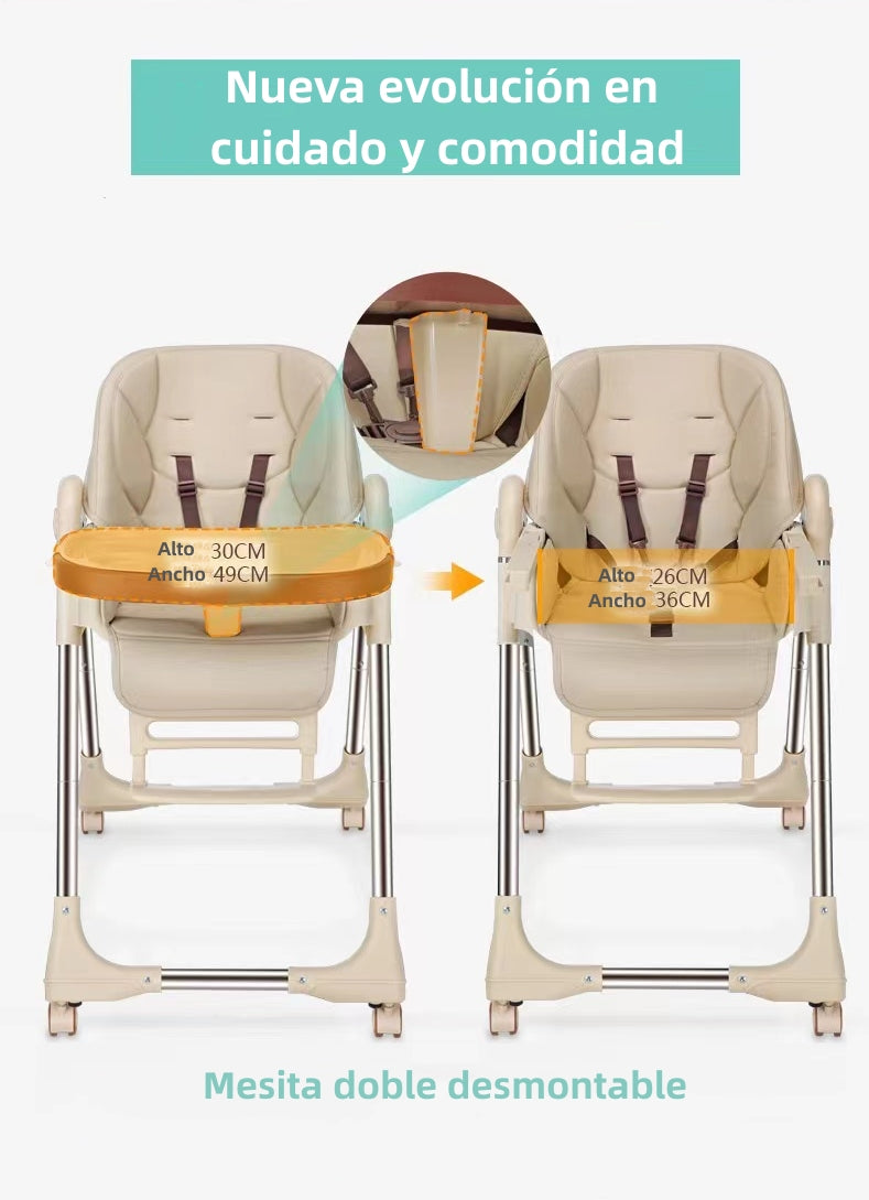 Silla De Comer Evolución Plegable LuBabycas