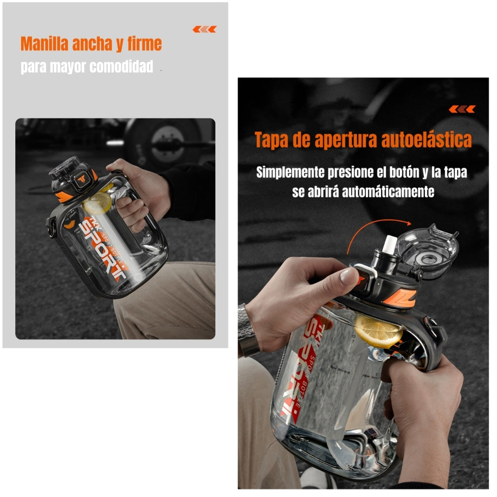 Botella de Agua Multifuncional Con Accesorios TKK LuBabycas