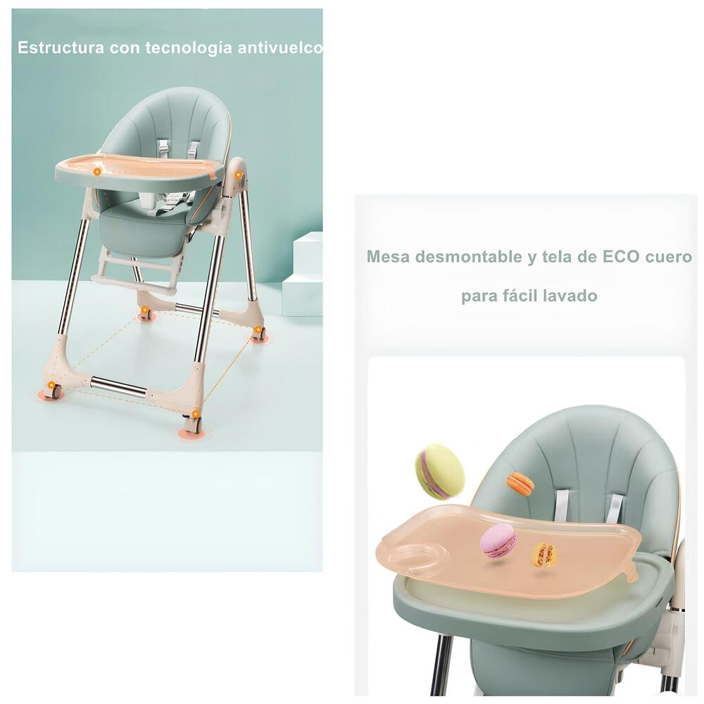 Silla De Comer Smart Pro Plegable LuBabycas