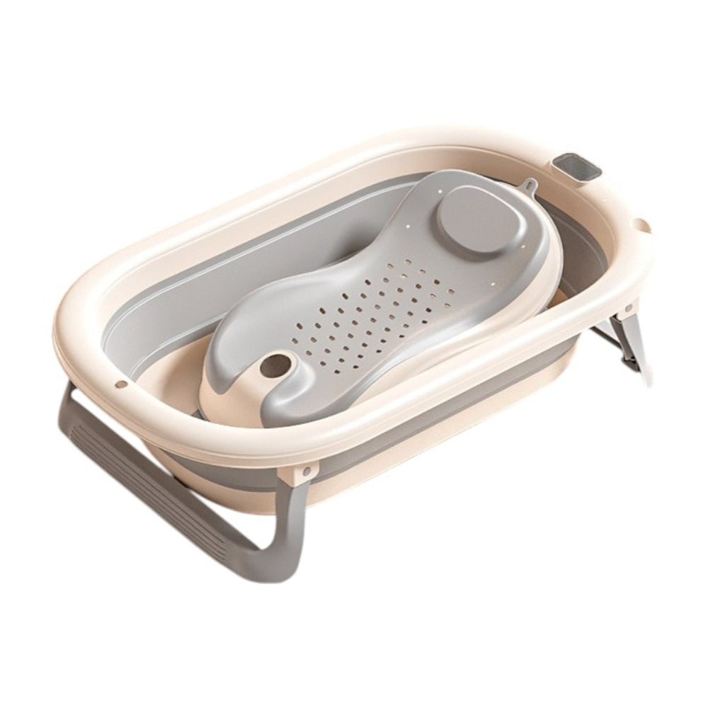 Bañera Con Respaldo De Ducha Comfort Gris LuBabycas