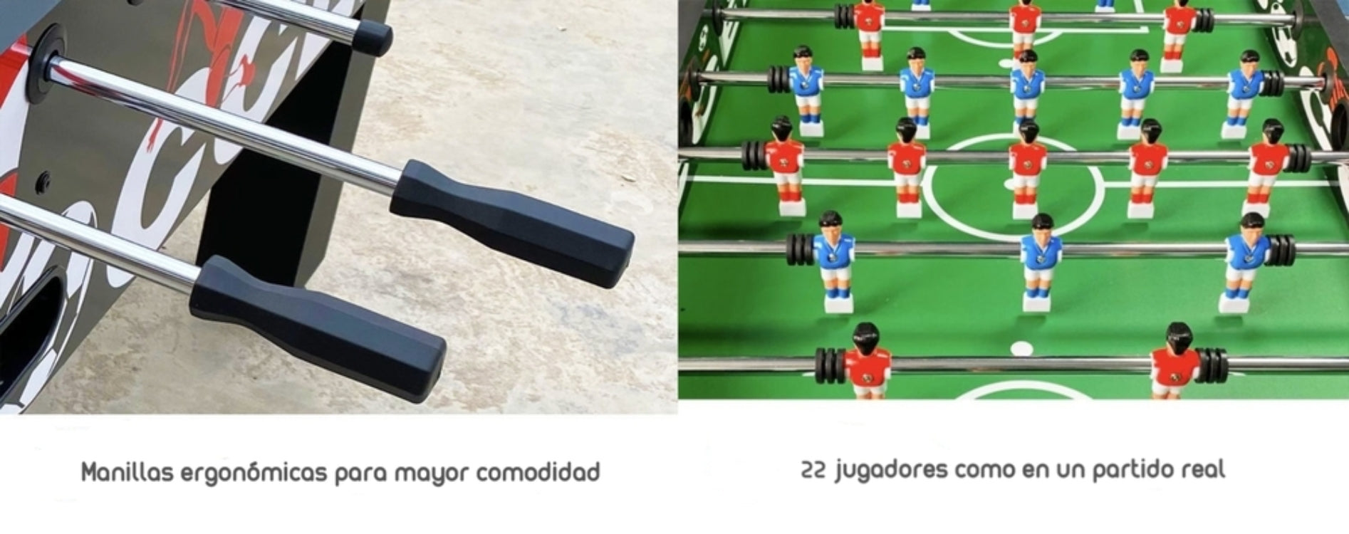 Taca Taca De Fútbol Madera 140*76cm Premium By Lubabycas