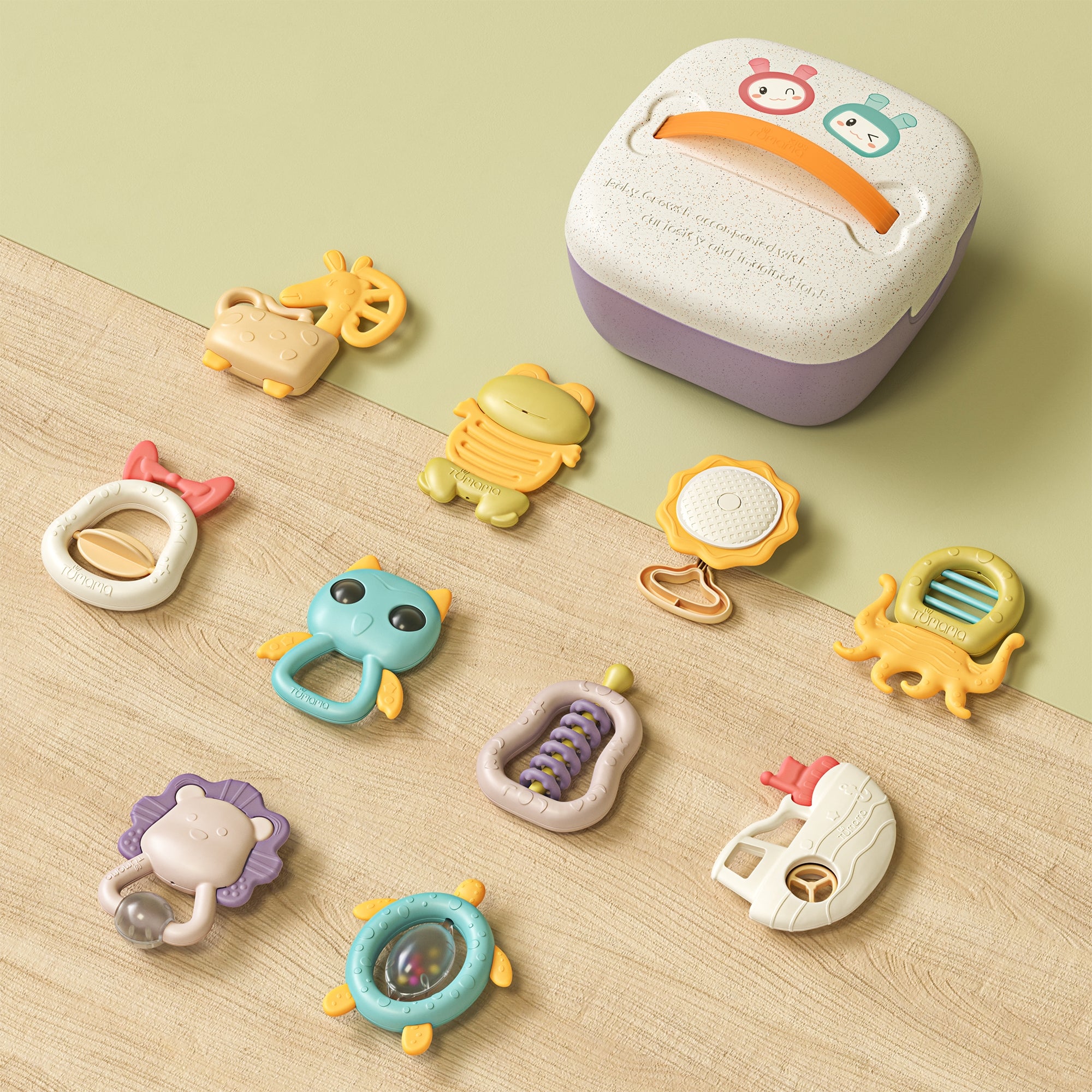 Mordedores Juguetes Sensoriales Educativos TM146 LuBabycas