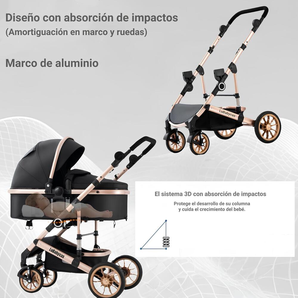 Coche Travel System Musso LuBabycas