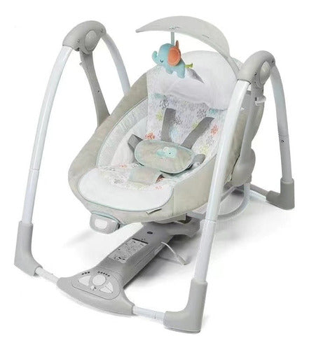 Columpio Mecedora Eléctrico Vibración Ingenuity Lubabycas