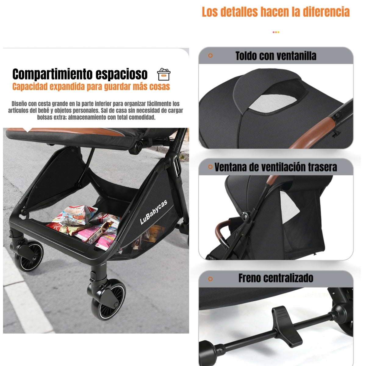 Coche De Paseo Aluminio 0-3 Años Find LuBabycas