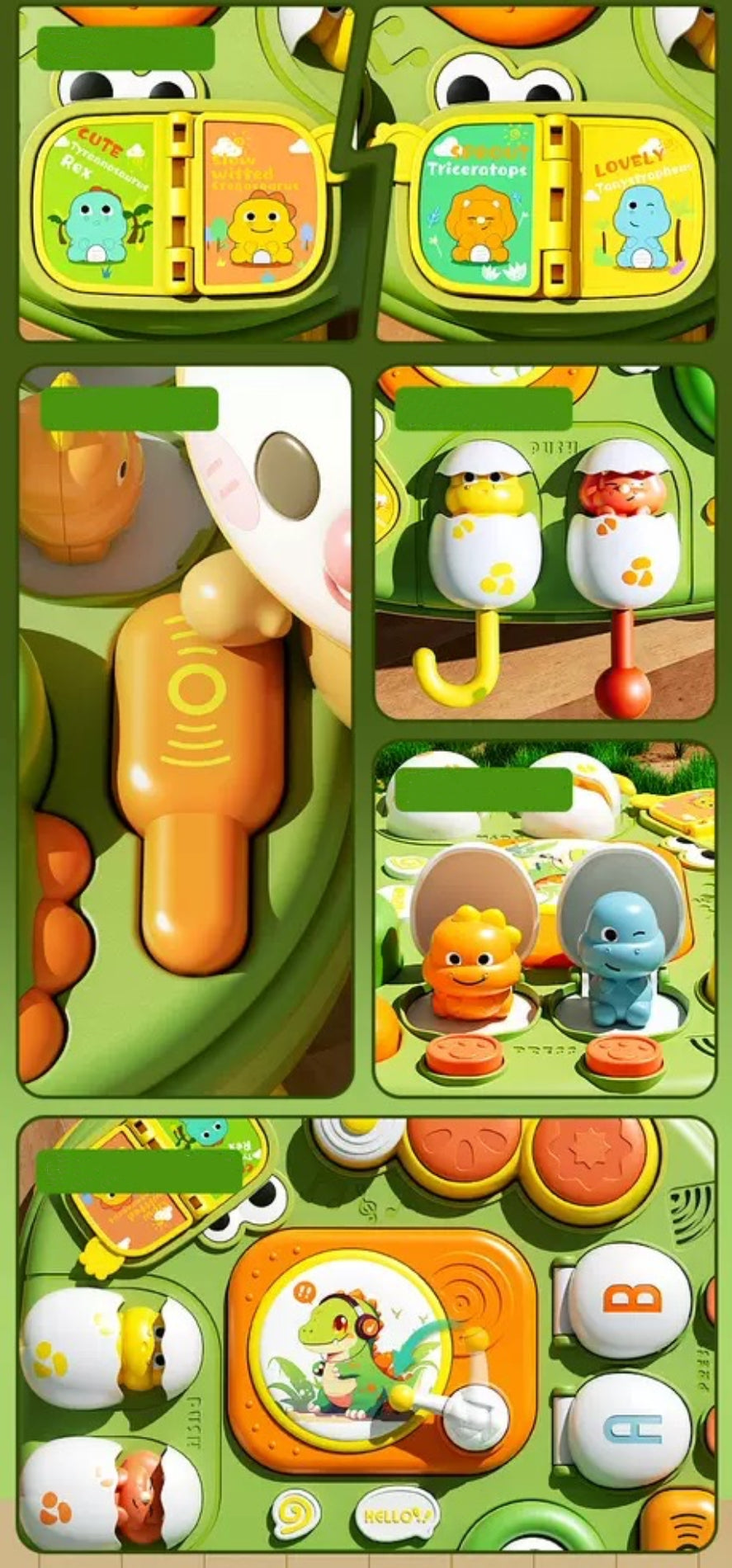 Juguete Mesa De Actividades Musical Con Luces Volt LuBabycas