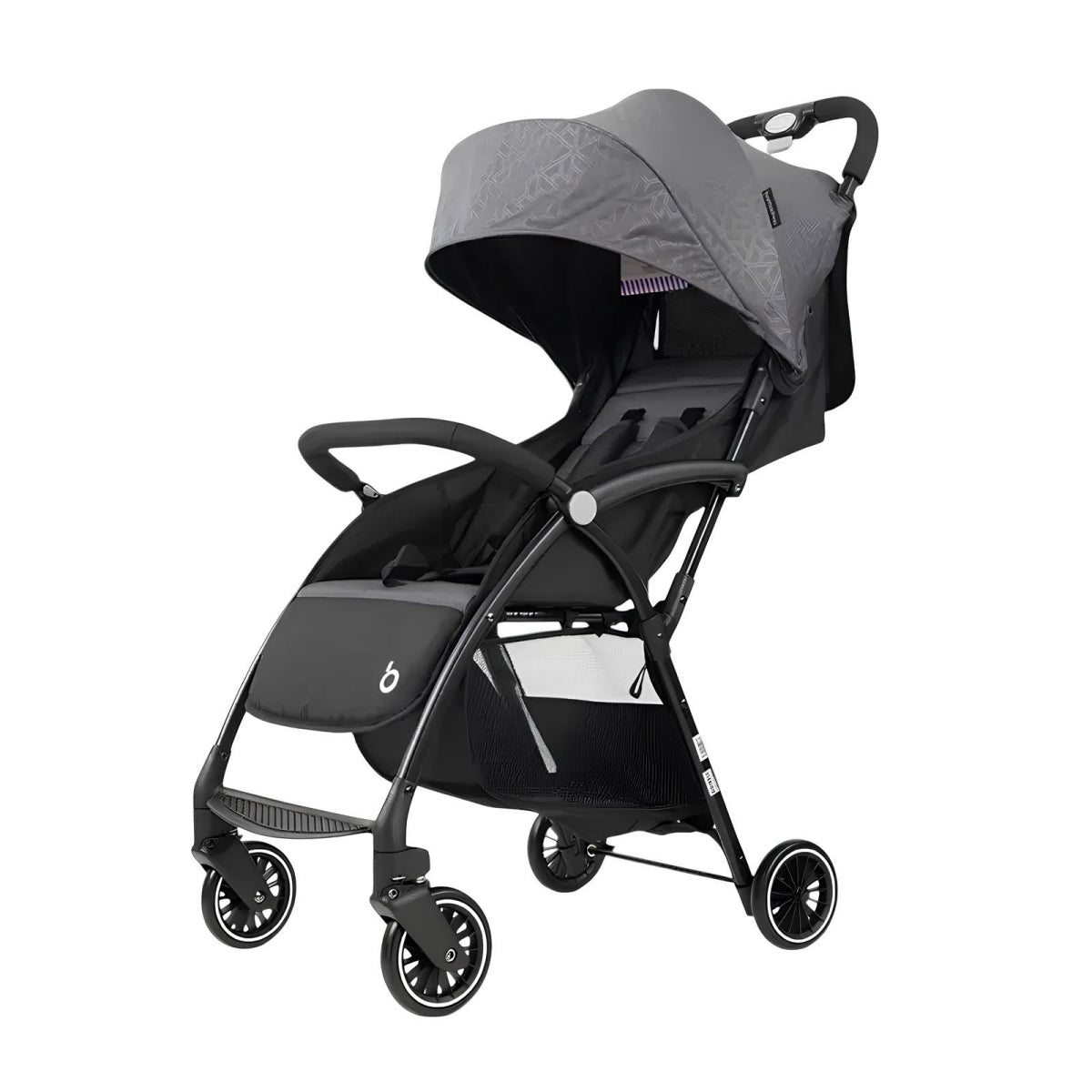 Coche De Paseo Últra Compacto Liviano Viena Gris LuBabycas