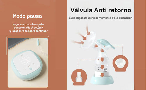 Extractor De Leche Doble Inalambrico Nevi By Lubabycas