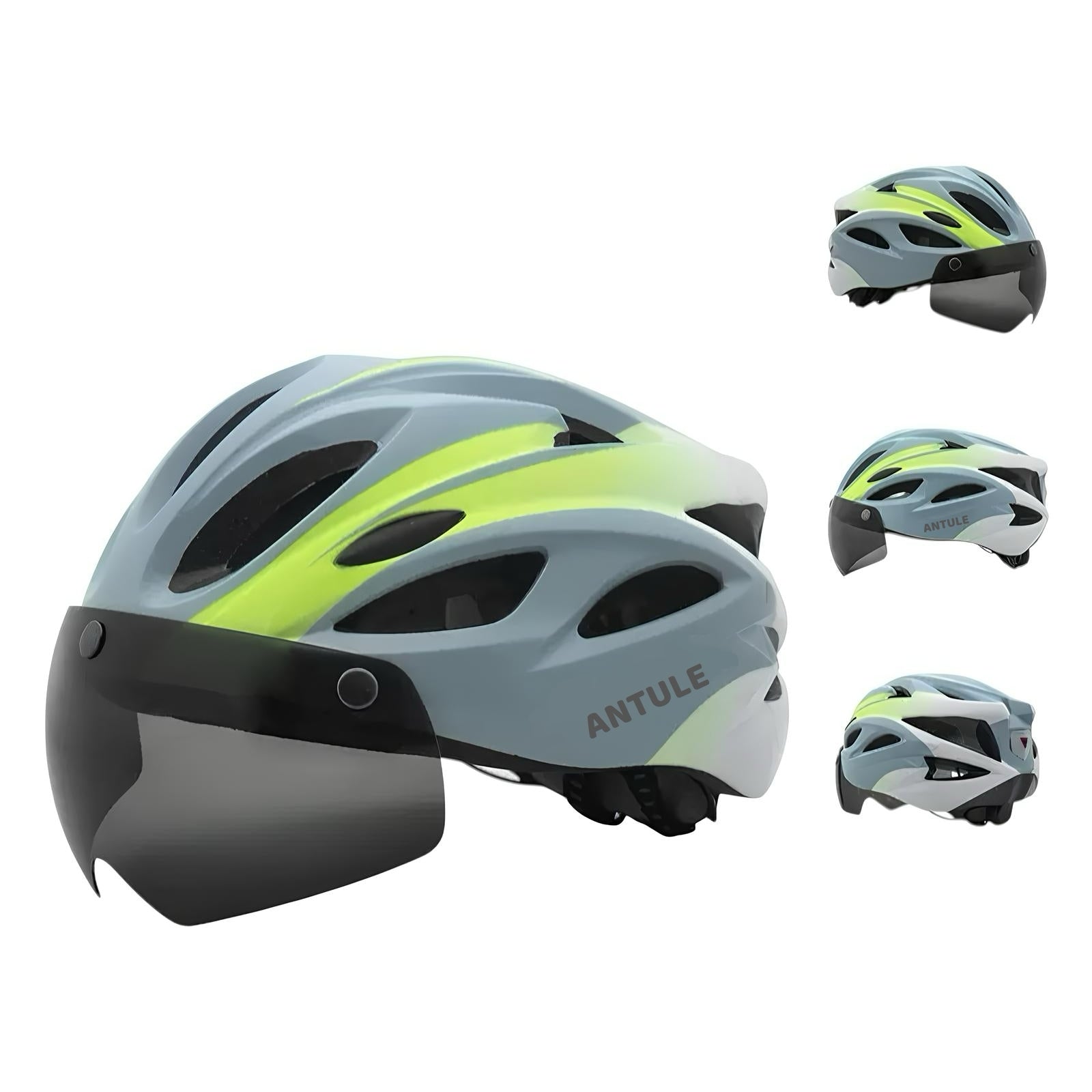 Casco Bicicleta Adulto Con Visera Magnética RS Antule