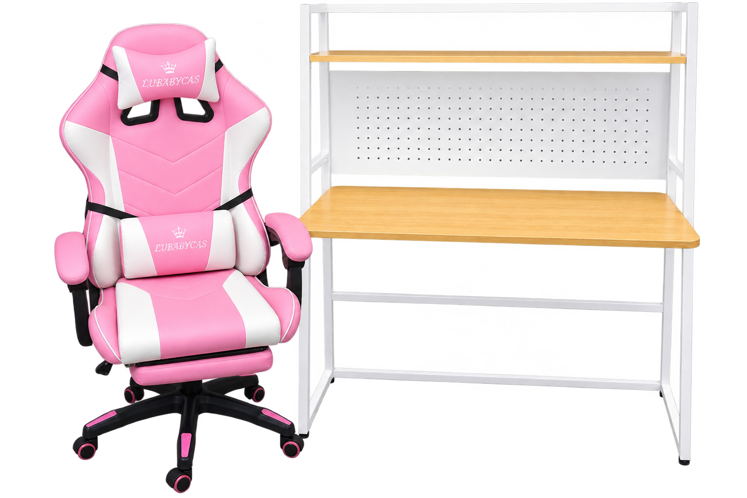 COMBO SILLA GAMER + ESCRITORIO