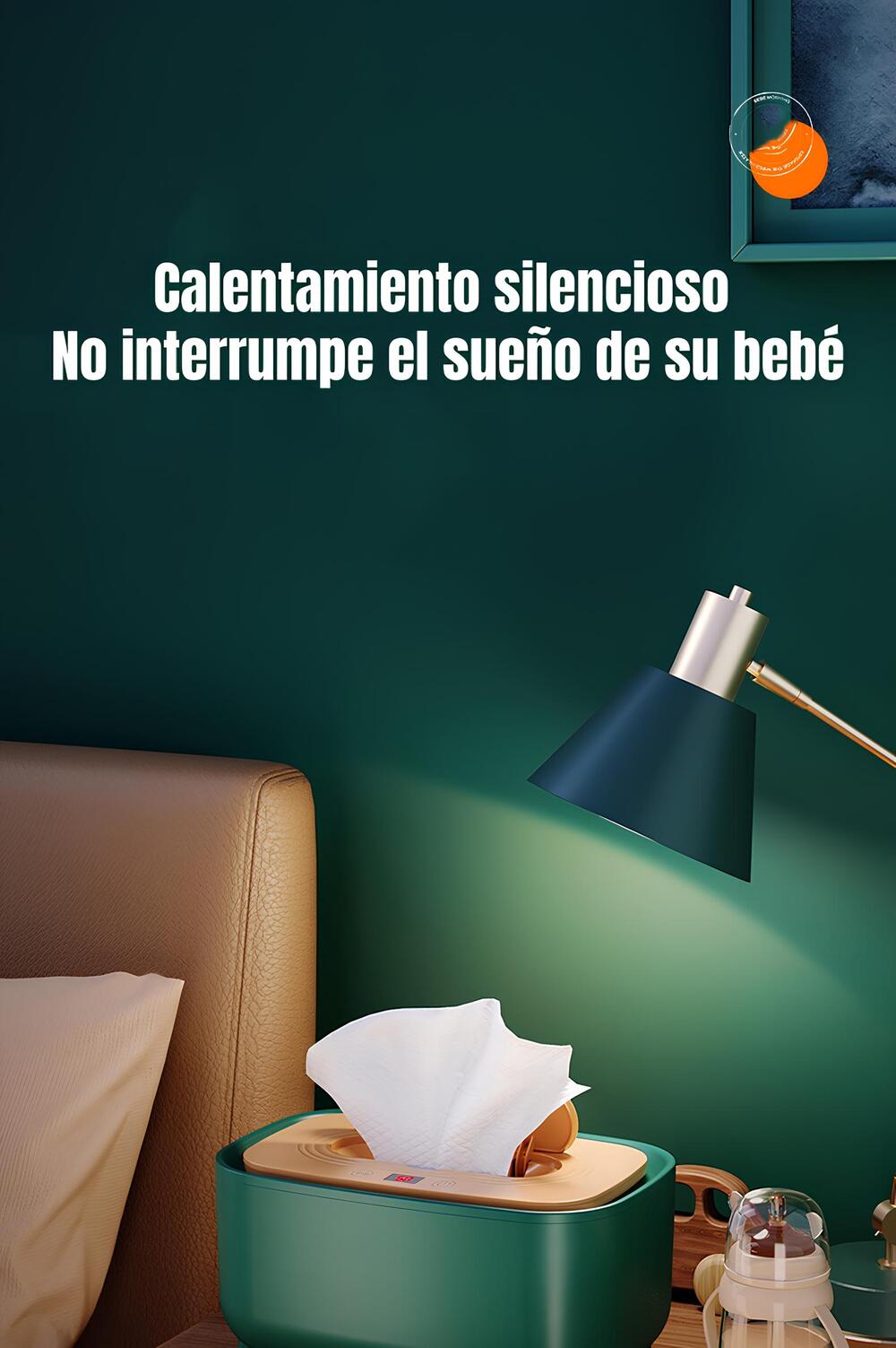 Calentador De Toallas Húmedas Wipes Blanco By LuBabycas