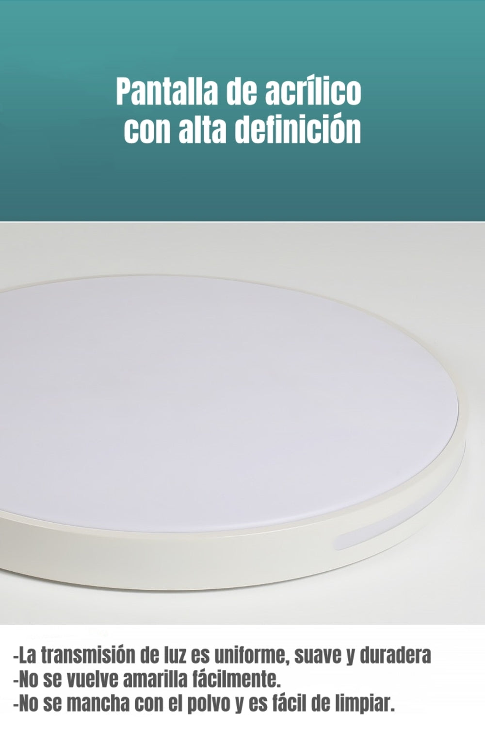 Lámpara de Techo Led 50x50CM 36W By LuBabycas