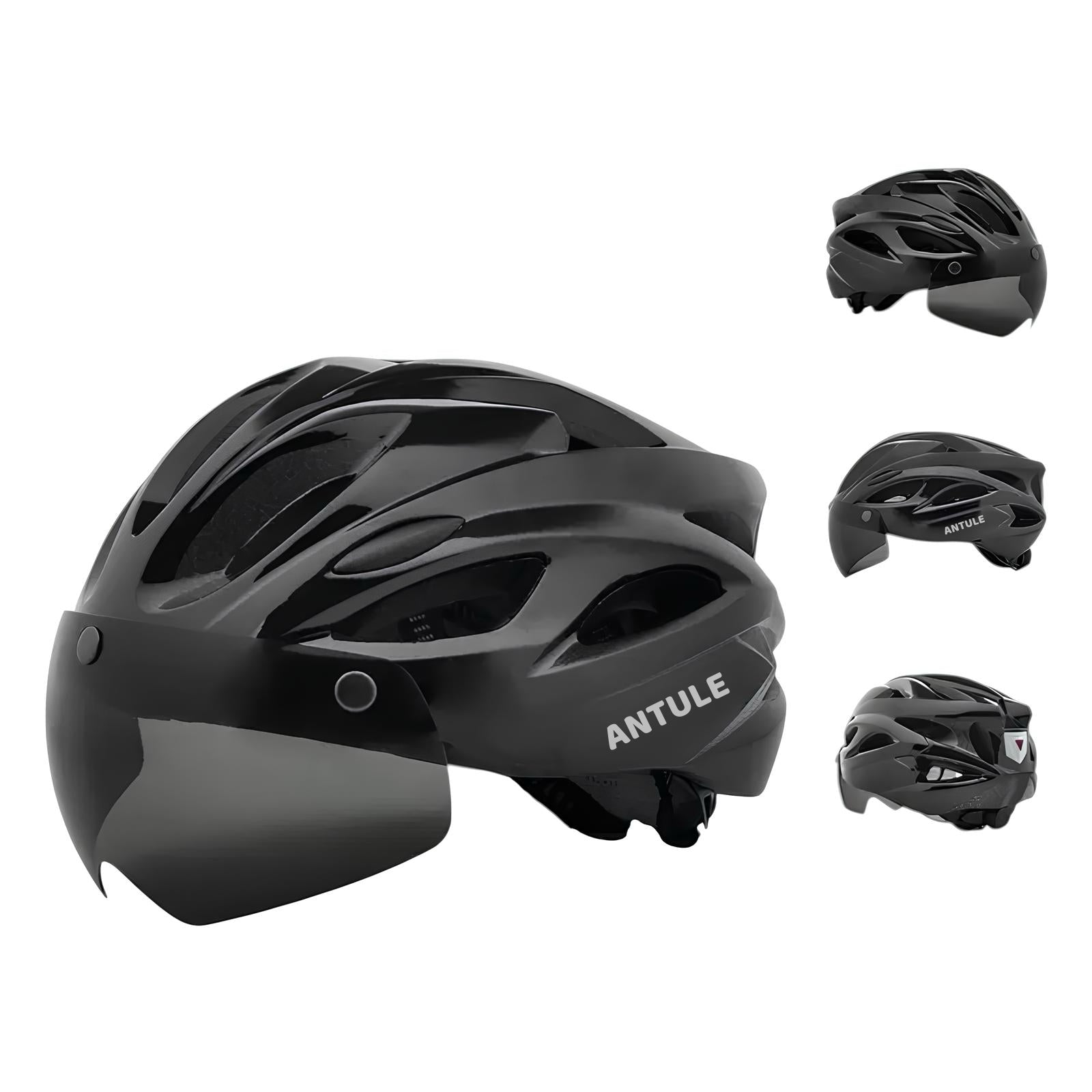 Casco Bicicleta Adulto Con Visera Magnética RS Antule