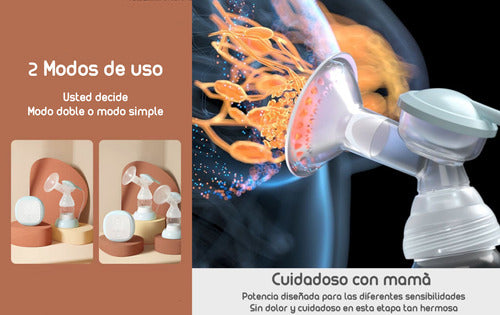 Extractor De Leche Doble Inalambrico Nevi By Lubabycas