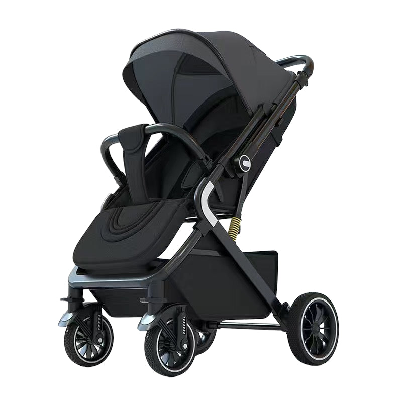 Coche De Paseo Reversible Premium Lubabycas Gris
