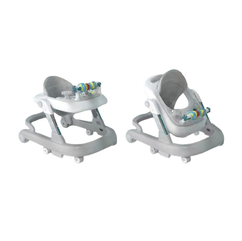 Andador Caminador Multifuncional 4 En 1 Lubabycas Gris