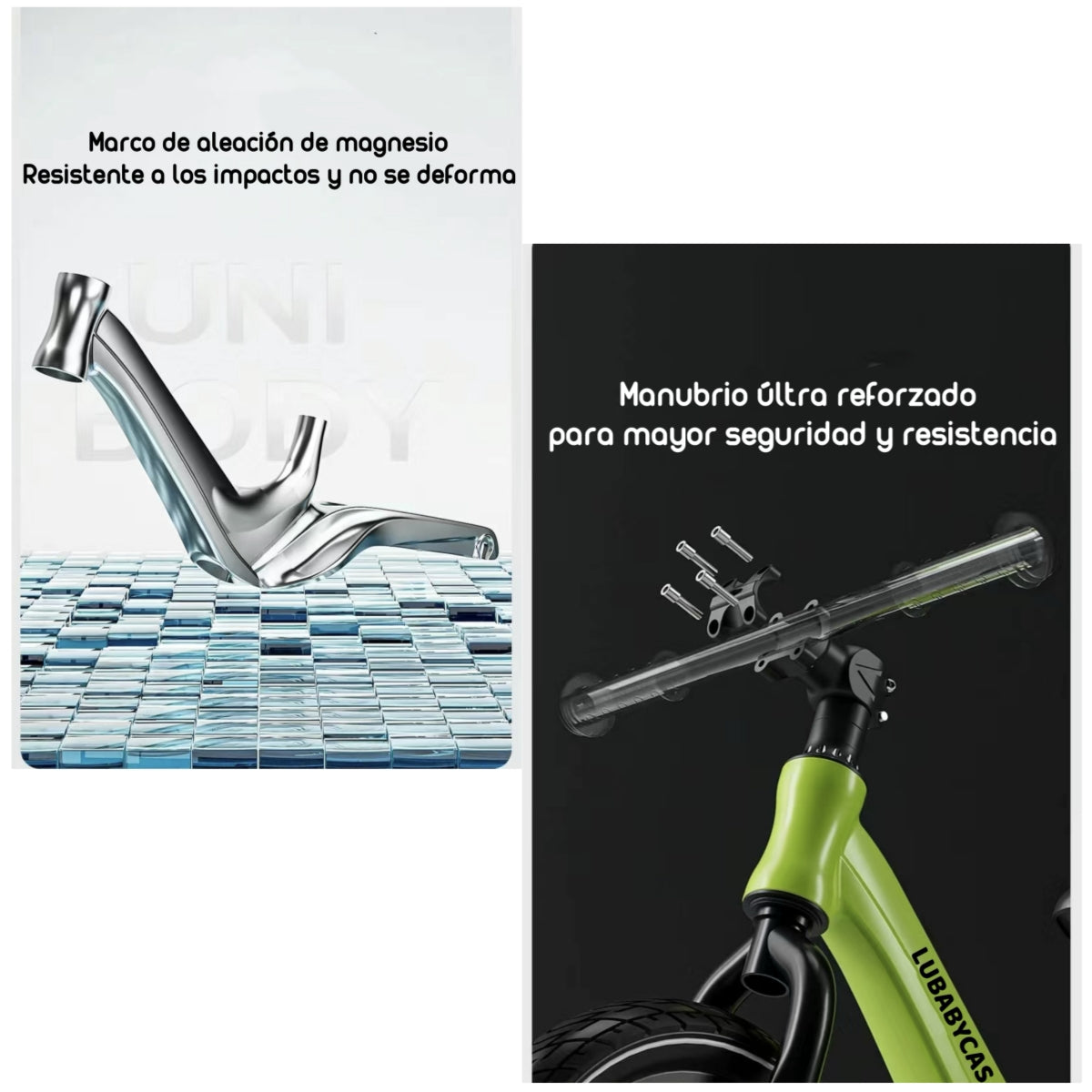 Bicicleta De Equilibrio 3-8 Años Aro 14 Rosada LuBabycas