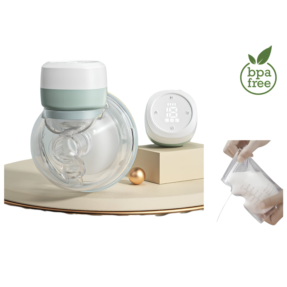 Extractor De Leche Eléctrico Manos Libre W103 LuBabycas