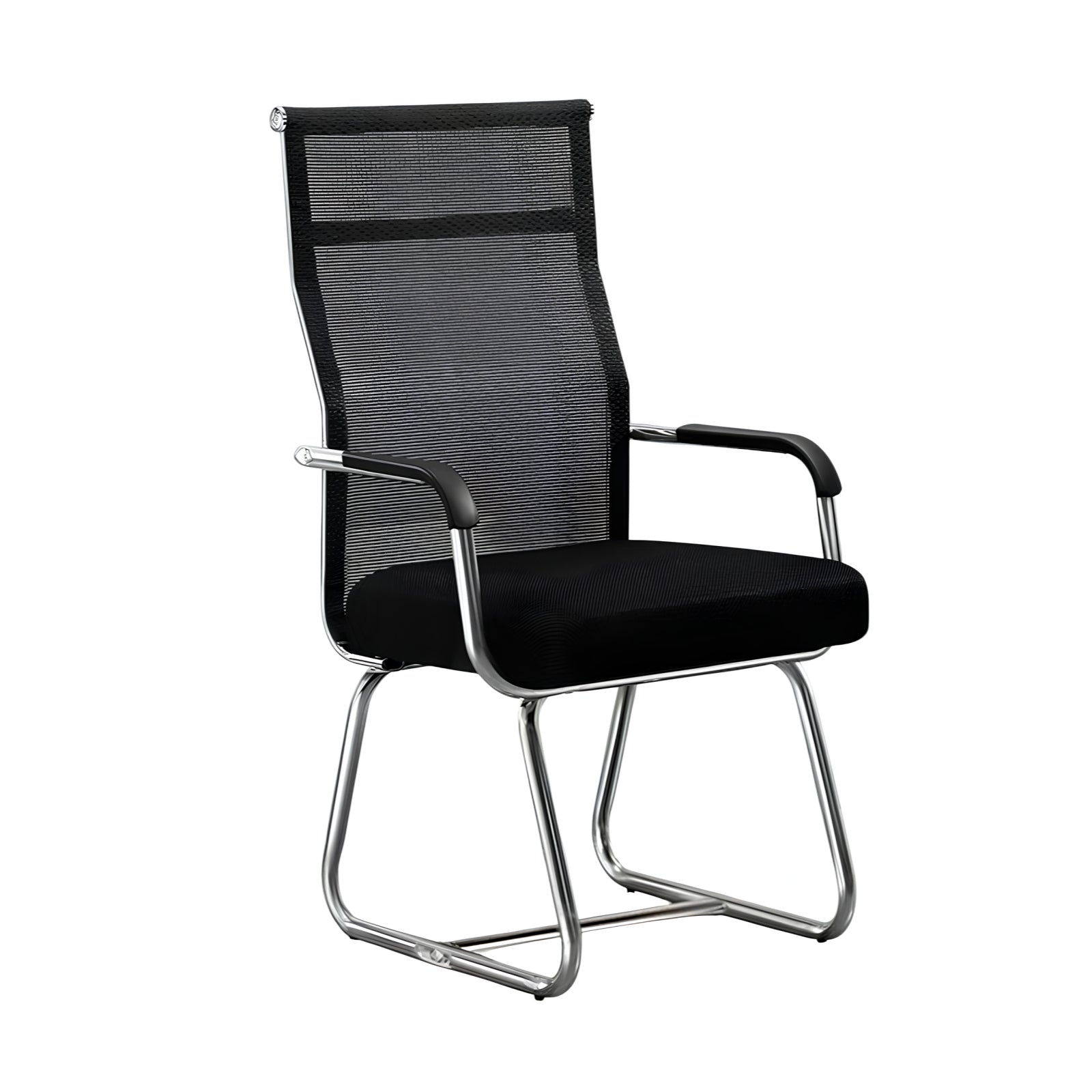 Silla De Escritorio Respaldo Alto Path Negra